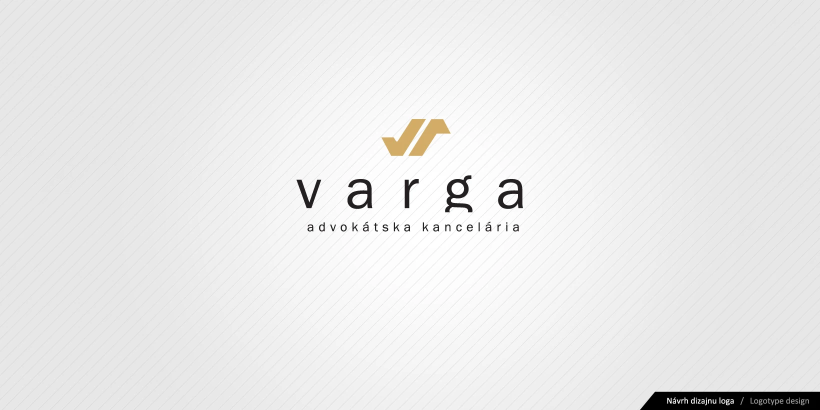 Návrh logotypu Advokátskej kancelárie Varga